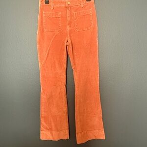 Alec Les Filles Rusty Orange Corduroy Pants